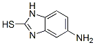 5-Amino-2-mercaptobenzimidazole Structure,2818-66-8Structure