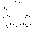 2-(Phenylthio)-Pyridine-4-carboxylic acid ethyl ester Structure,282087-47-2Structure