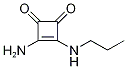 3-Amino-4-(propylamino)-3-cyclobutene-1,2-dione Structure,282093-54-3Structure