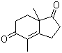 2,3,7,7A-tetrahydro-4,7a-dimethyl-1h-indene-1,5(6h)-dione Structure,28255-09-6Structure