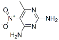 2,4-Pyrimidinediamine, 6-methyl-5-nitro- Structure,2829-59-6Structure