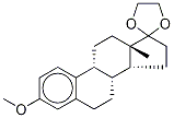 3-O-甲基 雌酚酮 17-(乙烷二基酮縮醇)結(jié)構(gòu)式_28336-29-0結(jié)構(gòu)式