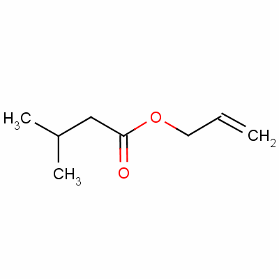 Allyl isovalerate Structure,2835-39-4Structure