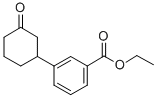 3-(3-氧代環(huán)己基)苯甲酸乙酯結(jié)構(gòu)式_284022-81-7結(jié)構(gòu)式