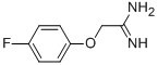 2-(4-Fluoro-phenoxy)-acetamidine Structure,284029-62-5Structure