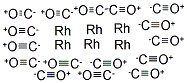 Hexarhodium hexadecacarbonyl Structure,28407-51-4Structure