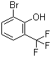 2-Bromo-6-(trifluoromethyl)phenol Structure,2844-05-5Structure