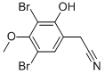 (3,5-Dibromo-2-hydroxy-4-methoxy-phenyl)-acetonitrile Structure,28495-11-6Structure