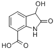 3-Hydroxy-2-oxo-7-indolinecarboxylic acid Structure,28546-23-8Structure