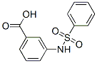 3-Benzenesulfonylaminobenzoic acid Structure,28547-15-1Structure