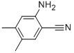 4,5-Dimethyl-2-aminobenzonitrile Structure,28568-03-8Structure