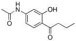 N1-(4-Butyryl-3-hydroxyphenyl)acetamide Structure,28583-62-2Structure