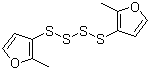 Bis(2-methyl-3-furyl)tetrasulfide Structure,28588-76-3Structure