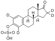 雌酮-2,4,16,16-d4 3-硫酸鈉鹽結(jié)構(gòu)式_285979-80-8結(jié)構(gòu)式