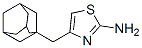 4-Adamantan-1-ylmethyl-thiazol-2-ylamine Structure,28599-72-6Structure
