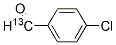 4-Chlorobenzaldehyde-alpha-13c Structure,286013-17-0Structure