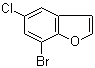 7-Bromo-5-chlorobenzofuran Structure,286836-07-5Structure