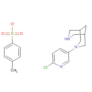 3-(6-Chloro-3-pyridinyl)-3,7-diazabicyclo[3.3.1]nonane 4-methylbenzenesulfonate Structure,286947-19-1Structure