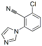 2-Chloro-6-(1H-imidazol-1-yl)benzonitrile Structure,287176-53-8Structure