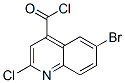 6-Bromo-2-chloroquinoline-4-carbonyl chloride Structure,287176-63-0Structure