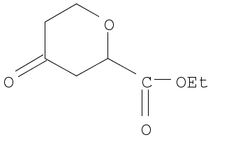 Ethyl 4-oxotetrahydro-2h-pyran-2-carboxylate Structure,287193-07-1Structure