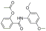 2-(2,5-Dimethoxyphenylcarbamoyl)phenyl acetate Structure,287194-30-3Structure