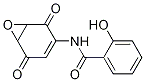 N-(2,5-dioxo-7-oxabicyclo[4.1.0]hept-3-en-3-yl)-2-hydroxybenzamide Structure,287194-37-0Structure