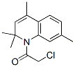 2-Chloro-1-(2,2,4,7-tetramethyl-2H-quinolin-1-yl)-ethanone Structure,28745-09-7Structure