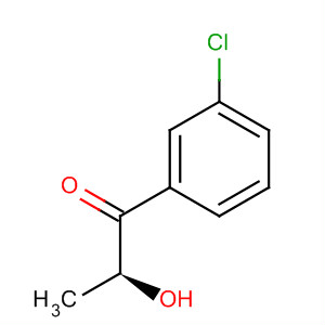 (S)-1-(3-氯苯基)-2-羥基-1-丙酮結(jié)構(gòu)式_287477-53-6結(jié)構(gòu)式