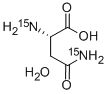 L-Asparagine-15N2 monohydrate Structure,287484-32-6Structure