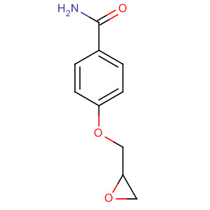 4-(2,3-環(huán)氧基丙氧基)苯甲酰胺結(jié)構(gòu)式_28763-58-8結(jié)構(gòu)式