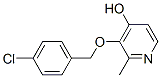 3-[(4-Chlorobenzyl)oxy]-2-methylpyridin-4-ol Structure,287928-09-0Structure