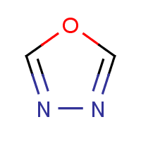 1,3,4-噁二唑結(jié)構(gòu)式_288-99-3結(jié)構(gòu)式