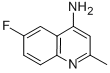 4-Amino-6-fluoro-2-methylquinoline Structure,288151-49-5Structure