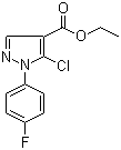 Ethyl 5-chloro-1-(4-fluorophenyl)-1h-pyrazole-4-carboxylate Structure,288252-75-5Structure