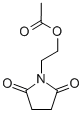 1-[2-(Acetyloxy)ethyl]-2,5-pyrrolidinedione Structure,28833-81-0Structure