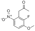 2-Propanone, 1-(2-fluoro-3-methoxy-6-nitrophenyl)- Structure,288385-99-9Structure