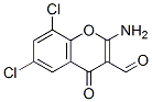 2-Amino-6,8-dichloro-3-formylchromone Structure,288399-45-1Structure