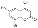 6,8-Dibromo-4-hydroxycoumarin Structure,288399-84-8Structure