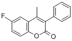 6-Fluoro-4-methyl-3-phenylcoumarin Structure,288399-91-7Structure