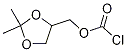 2,2-二甲基-1,3-二氧雜烷-4-甲基 氯甲酸結(jié)構(gòu)式_28863-62-9結(jié)構(gòu)式