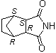 內(nèi)型-2,3-降冰片二甲酰亞胺結(jié)構(gòu)式_28871-95-6結(jié)構(gòu)式