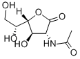 2-Acetamido-2-deoxy-d-galactonic acid1,4 -lactone Structure,28876-38-2Structure