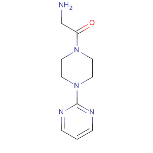 2-氧代-2-[4-(2-嘧啶)-1-哌嗪]乙胺結(jié)構(gòu)式_289654-94-0結(jié)構(gòu)式