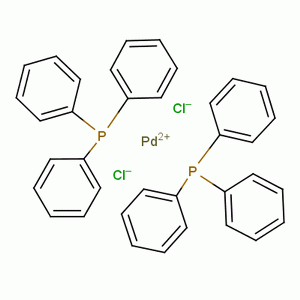 Trans-bis(triphenylphosphine)palladium dichloride Structure,28966-81-6Structure