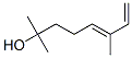 5,7-Octadien-2-ol, 2,6-dimethyl Structure,28977-58-4Structure