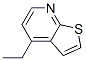 Thieno[2,3-b]pyridine, 4-ethyl- (8ci,9ci) Structure,28988-17-2Structure