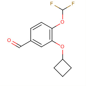 3-Cyclobutoxy-4-difluoromethoxy-benzaldehyde Structure,290307-39-0Structure