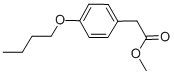 4-Butoxyphenylaceticacidmethylester Structure,29056-06-2Structure