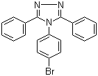 4-(4-Bromophenyl)-3,5-diphenyl-4h-1,2,4-triazole Structure,29091-56-3Structure